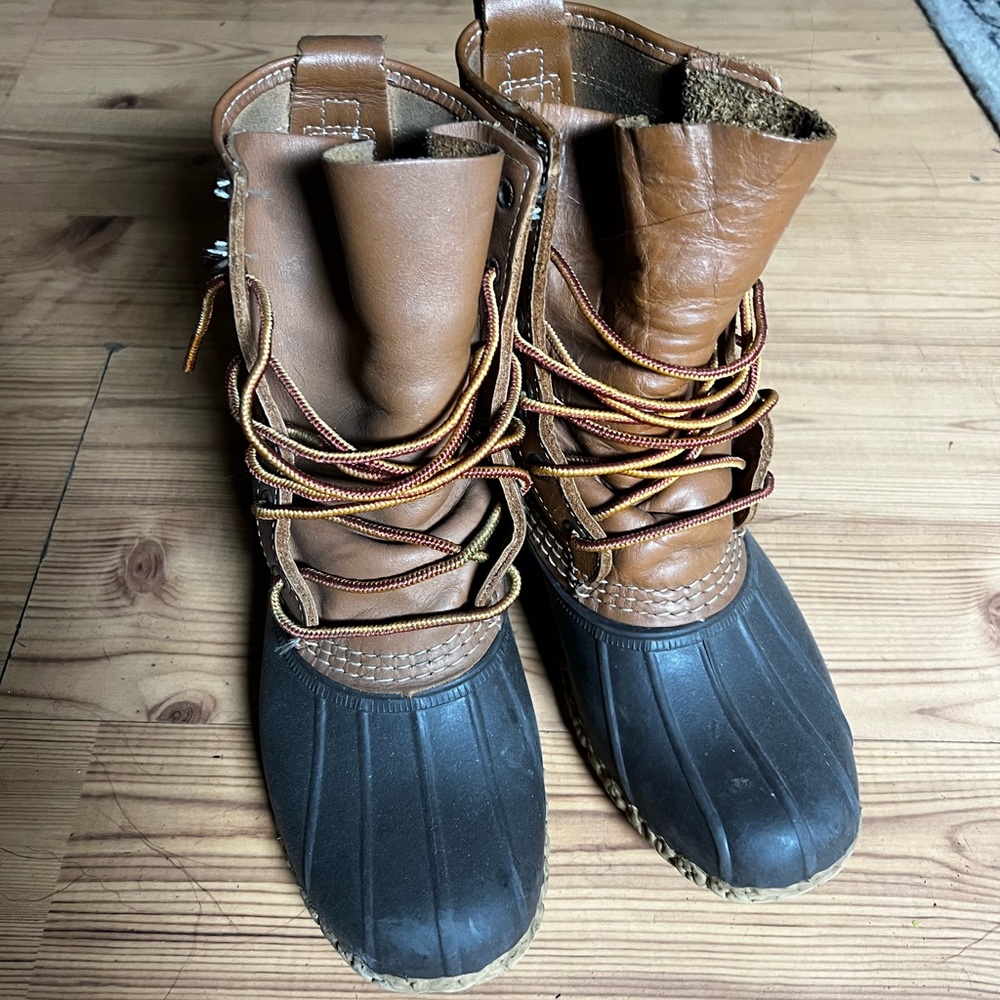 L.L Bean duck boots
